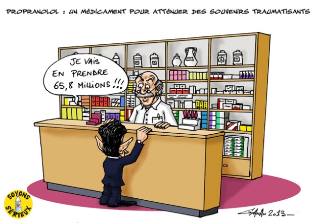 Sarkozy Propranolol médicament